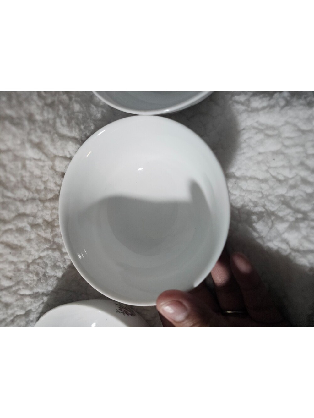 (4pc) Vintage Chinese Cathay Rice Bowls Porcelain Floral Figural Asian Design - Picture 11 of 16
